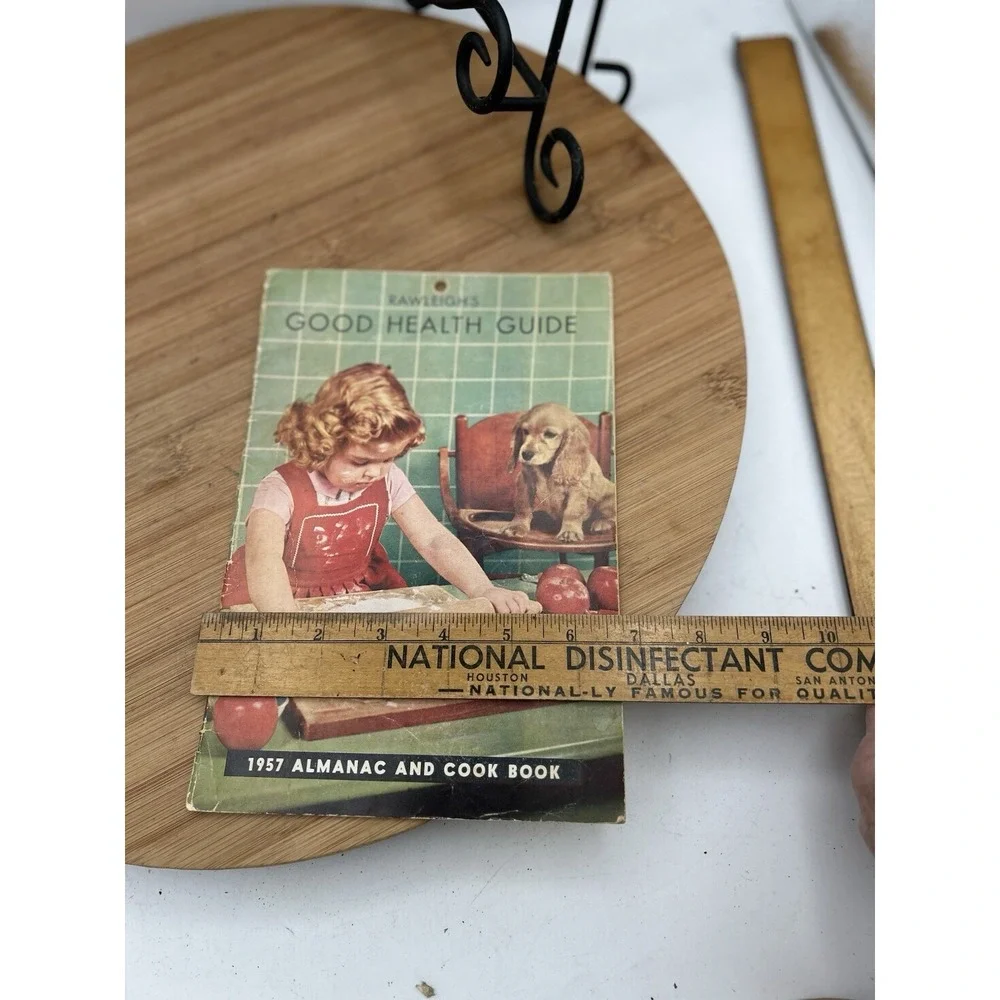 Rawleigh's Good‎ Health Guide 1957 Almanac & Cook Book Calendar